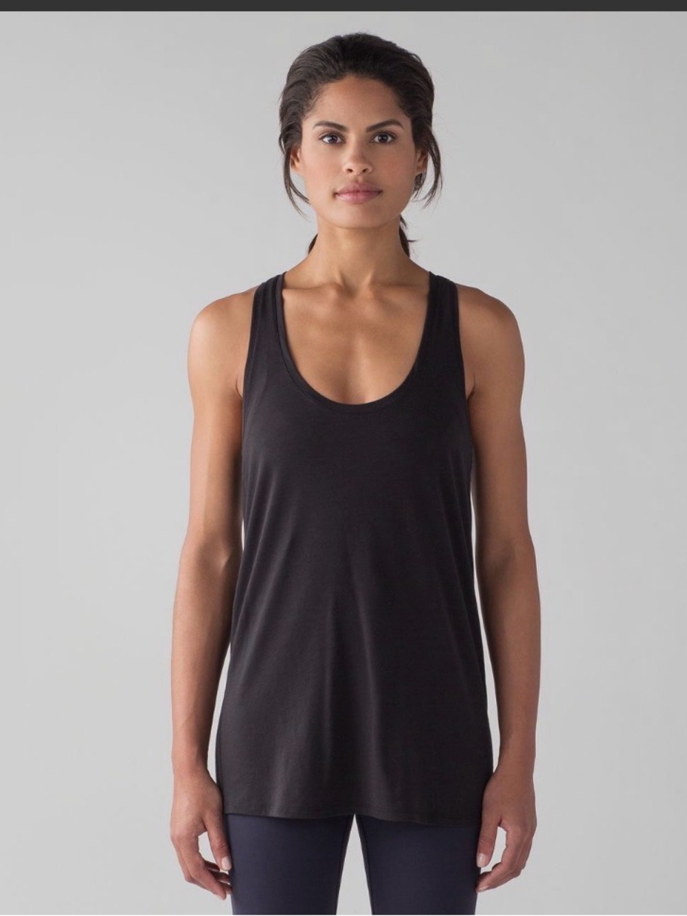 Lululemon Love Black Racerback Tank Top